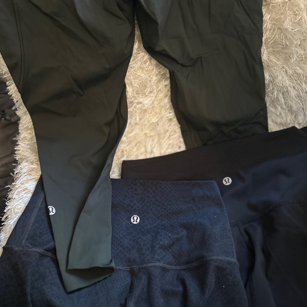 3 Pairs of Lululemon Leggings - Picture 4 of 6